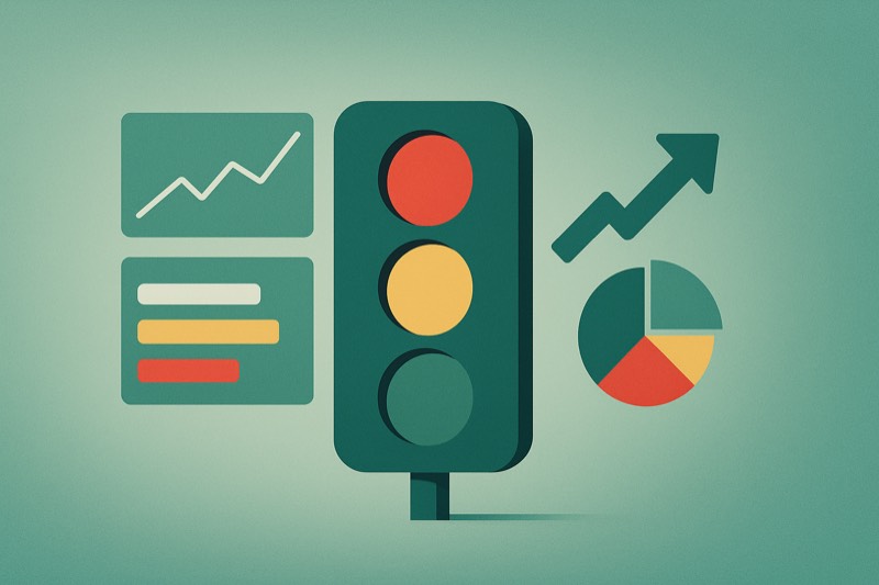 Semáforo financiero para pymes - 8 métricas clave